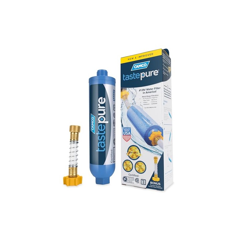 Camco Filtro de Agua TASTEPure 40043, Multicolor