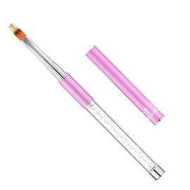 Ombre Nail Brush Art Brush for Nail Painting with Rhinestone Handle Nail Art Brush for Nail Extension Manicure Cleaning Gradient Gel Polish