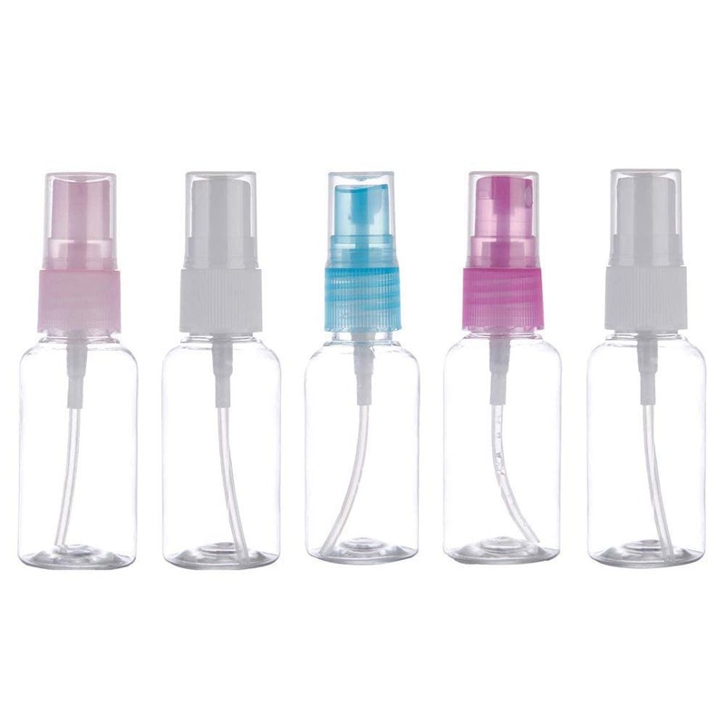 5pcs 30ML Small Empty Plastic Transparent Atomiz Perfume Water Fine