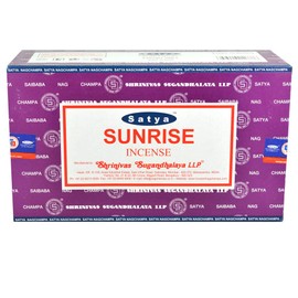 Satya Nag Champa Sunrise Incense Sticks - Box 12 Packs