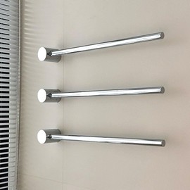 TYESTAND TR-10 Brass Towel Bar (1 Piece), Single Bathroom Wall Mounted Towel Rack, Modern Home Decor Hand Towel Holder Organizer (Chrome, 20-inch/53cm)