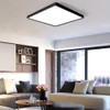12inch 24W LED Flush Mount Ceiling Light, 5000K Square LED