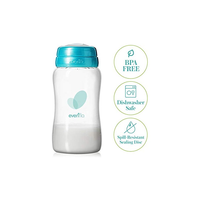 Evenflo Advanced - Botellas de colección de leche materna, 5