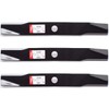 3PK Oregon 91-438 Heavy Duty Blades for 60" Kubota 76539-34330,