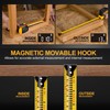 PREXISO 2-in-1 Digital Tape Measure - 16Ft Rechargeable Measuring Tape