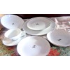 Fukagawa Arita Hand-Painted China- Japan # 928 -7 Pc PLACE