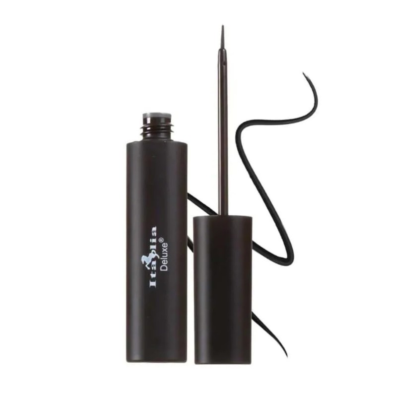 Kit Viral de Delineador Liquido Negro Italia Deluxe y lapiz
