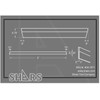 Shars 1/8 x 3/4 x 5" HSS P Type Cut-Off