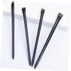 Ipetboom Eyeliner Brush Set Flat Angled Brush for Eyebrow Eye