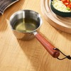 Mini Oil Warmer Pot Stainless Steel Butter Melting Milk Warmer