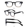 FEISEDY B1272 Blue Light Cut Glasses, Thick Cell Frame, Date