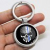 Biomar Labs® KK 263 Metal Keyring Car Key Ring with