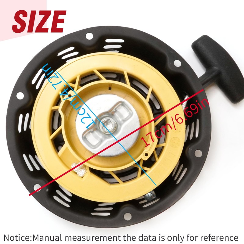 MospdyGear 22.061000.00 Recoil Pull Start Starter, Replacement for Go Kart