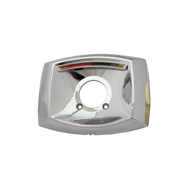 Simpatico 31644C Delta Rectangle Shaped Shower Escutcheon Only For Shower