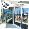 Operitacx 5sets Sliding Door Wheels Rollers Kit Door Roller Replacement