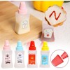 Wentoenapp 2Pcs Mini Ketchup Bottle, Condiment Squeeze Bottles Empty, Plastic