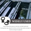 4PCS T Track Mount Tie Down Anchor for Roof Rack,