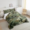 Feelyou Kids Camo Comforter Set Camouflage Airplane Pattern Comforter Cover