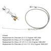 Throttle Cable, Akozon 36 Inch Stainless Steel Throttle Cable Replacement