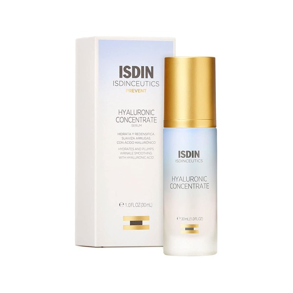 ISDIN Isdinceutics hyaluronic concentrate, serum facial ligero y ultrahidratante, con
