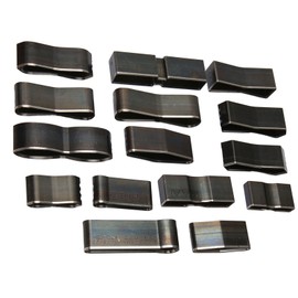 15Pcs Hollow Punch Cutter Hardened High Carbon Steel Rich Sizes Leather Cutter Punch for Crafting DIY Wallet Bag