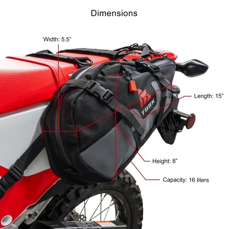 Tusk Traverse Pannier Bags Base System
