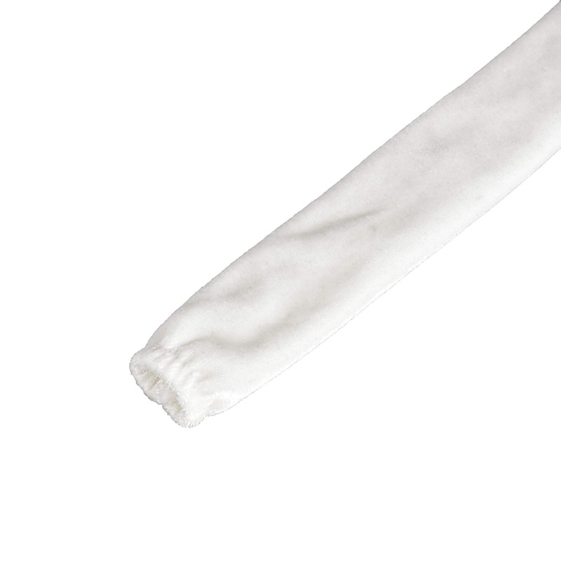Chandelier Fabric Cord Cover 2 Pack Cream White Chandelier Chain
