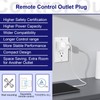 Remote Control Outlet,Greencycle 1PK Wireless Remote Control Outlet Plug,On/Off Light