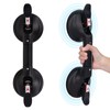 HEINSY 15inch Suction Shower Grab Bar, Portable Shower Handle Bar