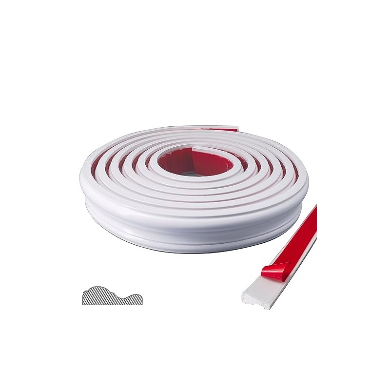 Peel and Stick Flexible Wall Molding Trim Self Adhesive Decorative