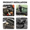 Marsrut Waterproof Motorcycle Tool Tube Holder: Universal Off-Road Document Storage