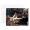 CafePress Waterhouse Lady Of Shalott Notecards (Set Of 20) 4.25"
