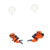 iplusmile 2pcs Floating Diver Figurine Cute Aquarium Diver Decor for
