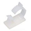 100Pcs Cable Management Clip Adjustable Adhesive PA66 Nylon Cord Organizer