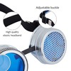 Steampunk Goggles Victorian Style Rave Glasses?with Double Ocular Loupe Vintage