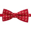 Retreez Men Woven Pre-tied Bow Tie Christmas Ginger Bread Man
