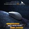 Darmoshark M3micro Wireless Gaming Mouse,Tri-Mode 2.4G/USB-C/Bluetooth Mouse Up to 26000DPI,PAW3395