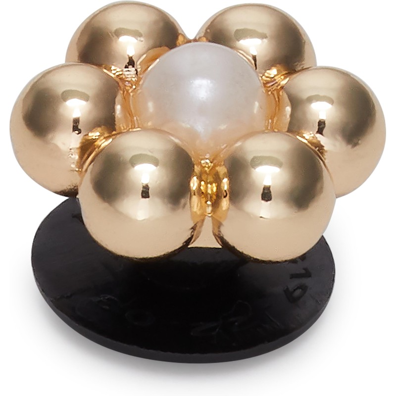 Crocs Gold and Pearl Tiny Flower, Jibbitz