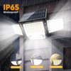 Solar Motion Sensor Outdoor Lights - 3000LM 236LEDs Outdoor Motion