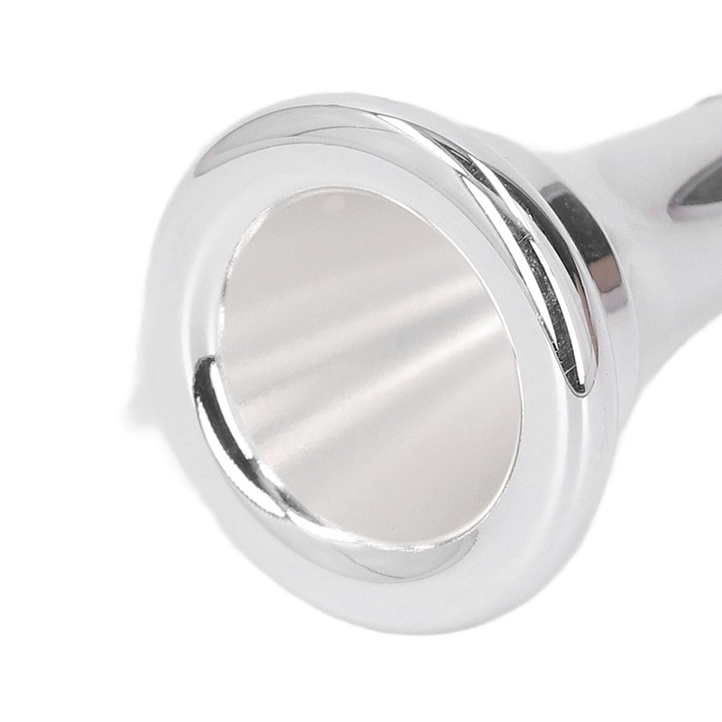 French Horn Mouthpiece Metal Silver Plated Standard French Horn Mouth