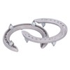 Aluminum Alloy AntiSlip Snow Speed Racing Horseshoes Kit Horse Training