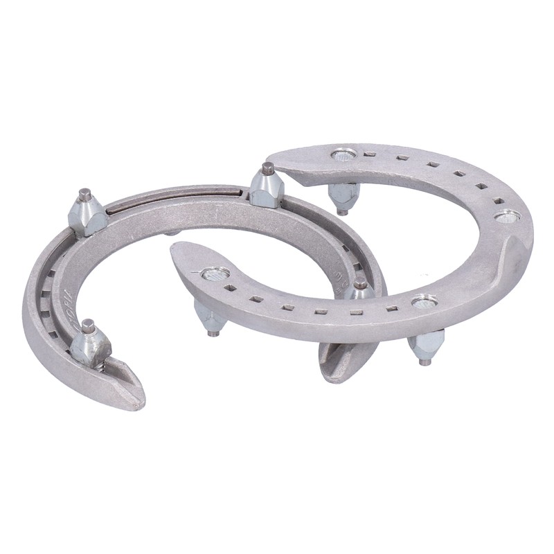 Aluminum Alloy AntiSlip Snow Speed Racing Horseshoes Kit Horse Training