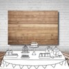 LYWYGG 8 x 8 ft Wooden Background Baby Shower Backgrounds