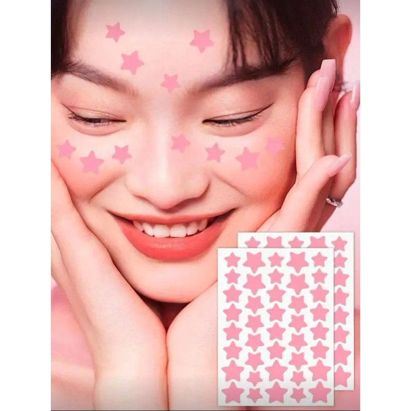 Pimple Patch - 240 Parches Anti Acné Waterproof Color Rosa