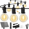 Brightown 158FT Solar String Lights Outdoor with Remote and 77