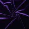 Pico Textiles 1 Yard - Purple Stretch Velvet Fabric -