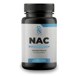 NAC N-acetilcisteína Cápsulas NAIMA 120 Unidades Suplemento Antioxidante                                                                              