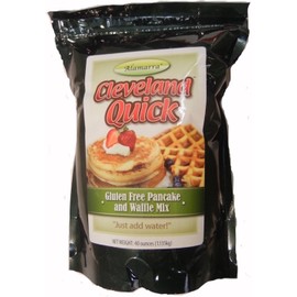 Cleveland Quick - Gluten Free Instant Pancake Waffle Mix -Two 40 Oz Packages