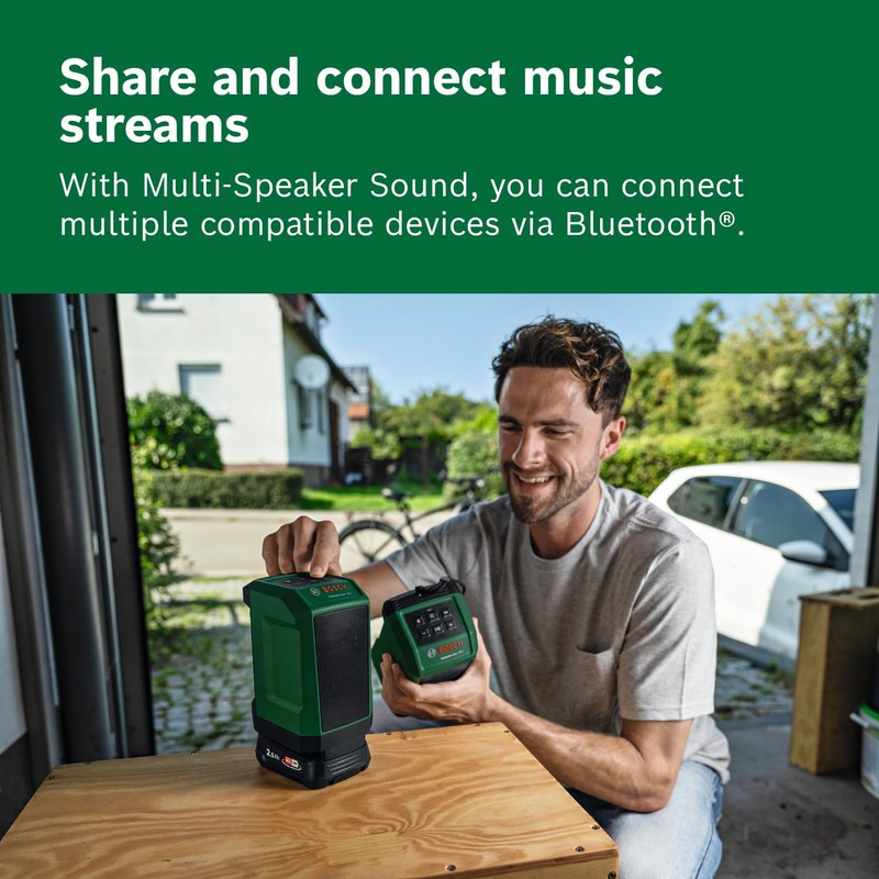 Bosch 18V System Cordless Speaker UniversalSpeaker18V-1