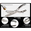 Premium Stainless Steel Rib Peeler and Prep Tool - Easily